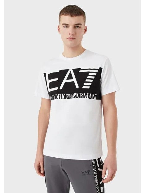 Ea7 Emporio Armani t-shirt maxi logo uomo