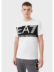 Ea7 Emporio Armani t-shirt maxi logo uomo