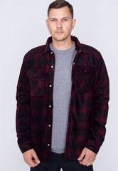 Volcom giubbotto bowered fleece uomo