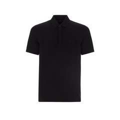 Armani Exchange polo manica corta slim fit in piquet stretch uomo