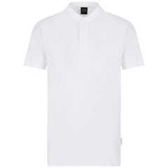 Armani Exchange polo manica corta colletto coreana uomo