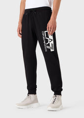 EA7 Emporio Armani pantaloni jogger visibility in cotone uomo