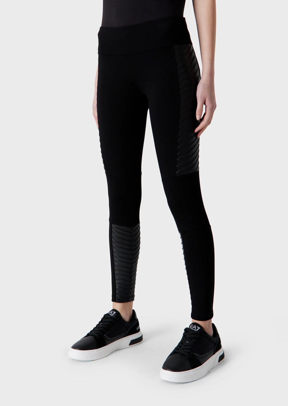 EA7 Emporio Armani leggings winter mix in misto viscosa donna