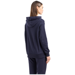 Armani Exchange Felpa con zip e cappuccio Armani Sustainability Values donna