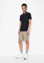 Armani Exchange polo in cotone uomo