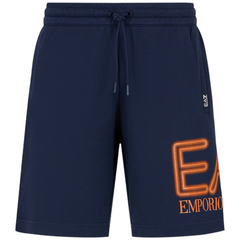 EA7 Emporio Armani bermuda Logo Series in cotone uomo