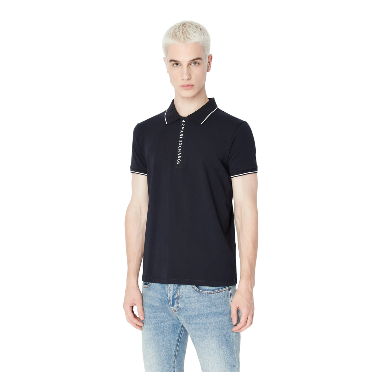 Armani Exchange polo maniche corte uomo