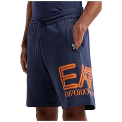 EA7 Emporio Armani bermuda Logo Series in cotone uomo