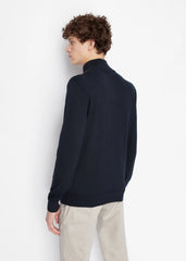 Armani Exchange cardigan full zip in maglia uomo