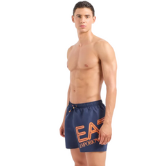 EA7 Emporio Costume a boxer con maxi logo AVS uomo