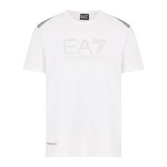 EA7 Emporio T-shirt girocollo a maniche corte 7 Lines in tessuto riciclato AVS uomo