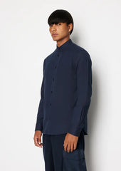 Armani Exchange camicia regular fit in cotone stretch uomo