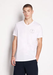 Armani Exchange t-shirt slim fit in cotone pima uomo