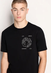 Armani Exchange t-shirt regular fit in jersey uomo