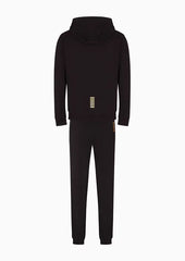 Ea7 Emporio Armani tuta zip con cappuccio uomo