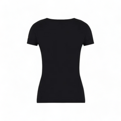 EA7 Emporio Armani T-shirt Evolution in jersey di misto cotone donna