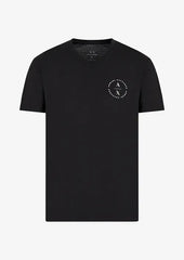 Armani Exchange t-shirt slim fit in cotone pima uomo