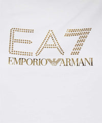 Ea7 Emporio Armani t-shirt cropped donna