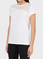 Ea7 emporio armani t-shirt girocollo donna