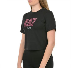 Ea7 Emporio Armani t-shirt cropped donna